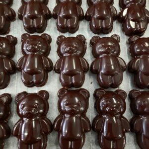 Les oursons chocolat noir